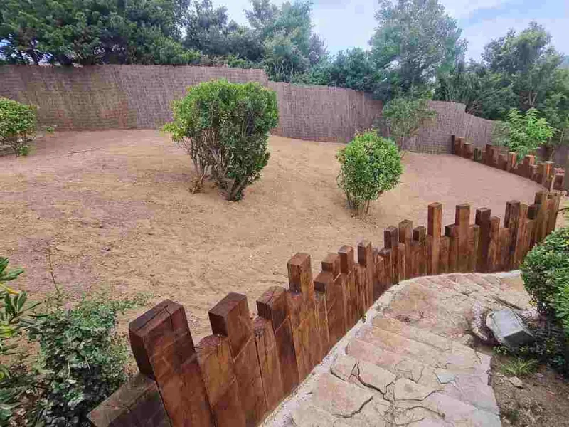 Travaux de maçonnerie extérieure, Sainte-Maxime, Wiss Gardens