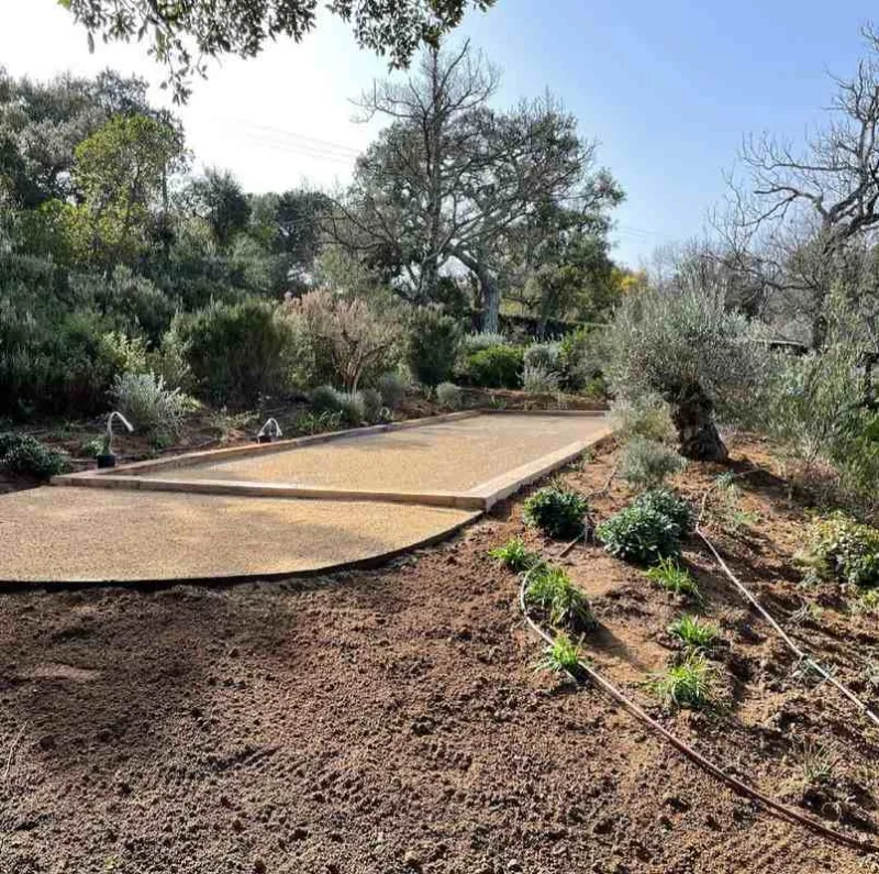 Travaux de maçonnerie extérieure, Sainte-Maxime, Wiss Gardens