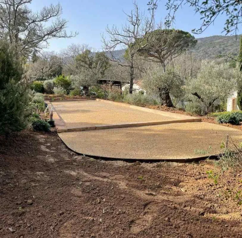 Travaux de maçonnerie extérieure, Sainte-Maxime, Wiss Gardens