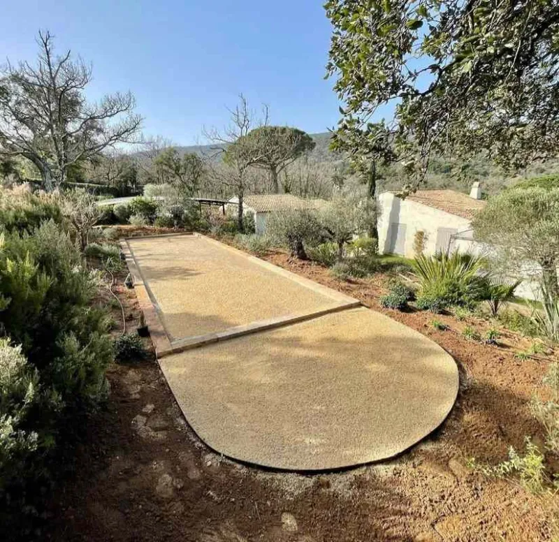 Travaux de maçonnerie extérieure, Sainte-Maxime, Wiss Gardens