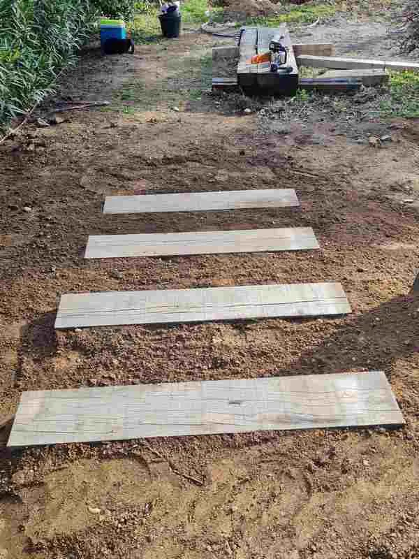 Travaux de maçonnerie extérieure, Sainte-Maxime, Wiss Gardens