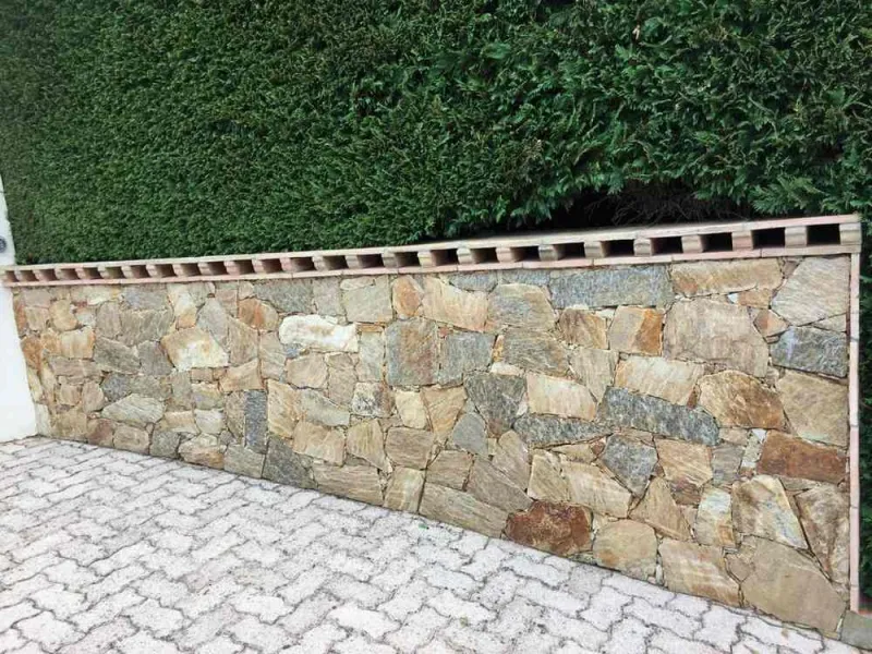 Travaux de maçonnerie extérieure, Sainte-Maxime, Wiss Gardens